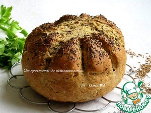 Быстрый хлеб с маком и тмином