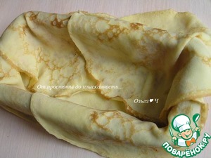 Блинный террин "Брусничная масленица"