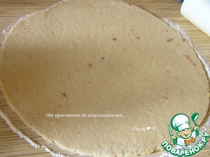 Пончики с брусникой