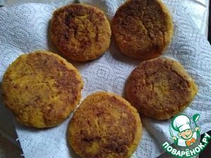 Тыквенные сырники с апельсином