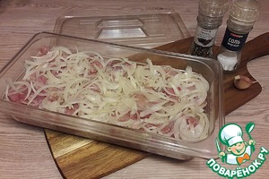 Курица с баклажанами к 14 февралю