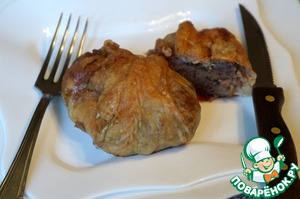 Куриные конверты с ленивыми голубцами