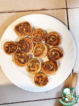 Ленивые пельмени в томатно-сметанном соусе