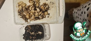 Шампиньоны в каракуле