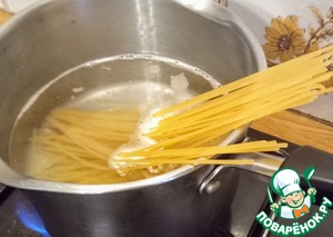 Трапанезе с жареной стручковой фасолью