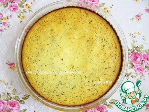 Творожная запеканка с маком