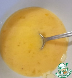 Тыквенное "карбонара" с хрустящим чесноком