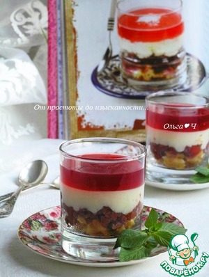 Венский десерт "Пьяная вишня"