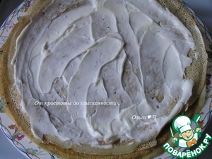 Блинный торт "Лимонно-шоколадный блюз"