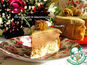 Блинный торт "Лимонно-шоколадный блюз"